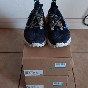 Kids Navy Blue Sneakers